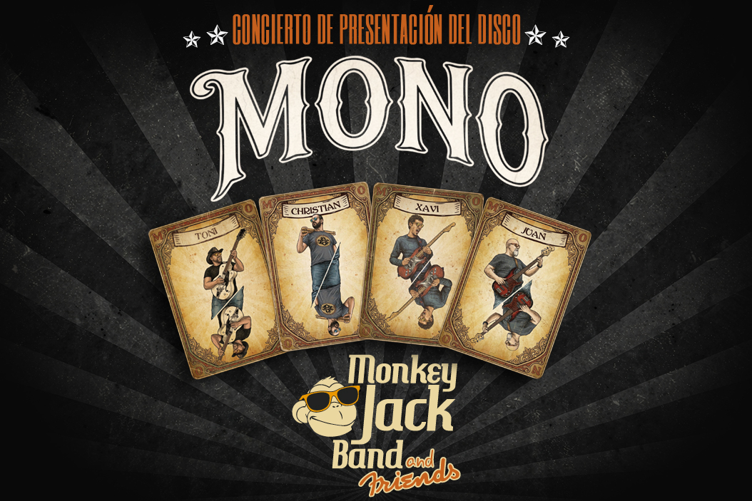 Concierto de presentación MONO - Monkey Jack Band & Friends