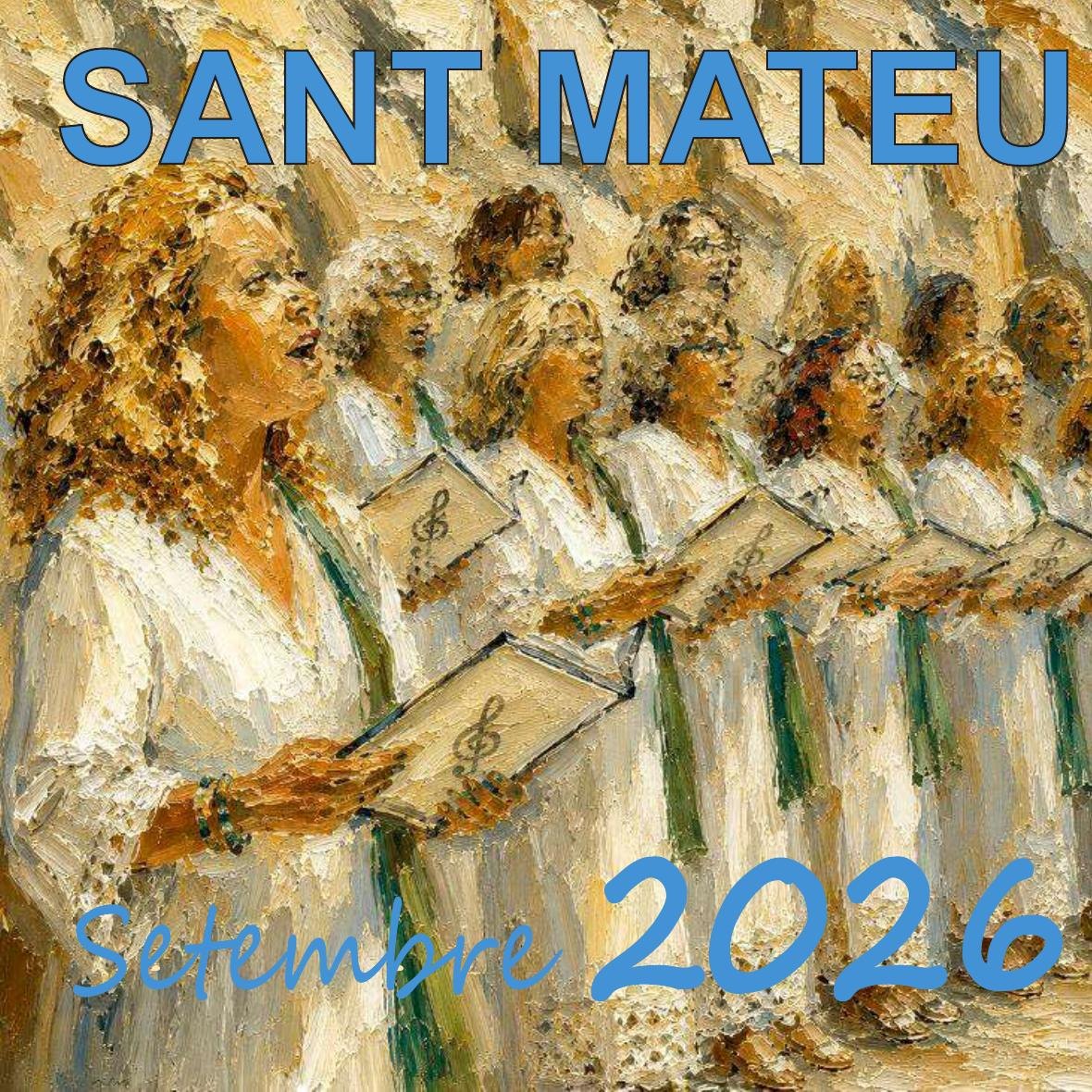 Cartel de Fiestas de Sant Mateu 2026