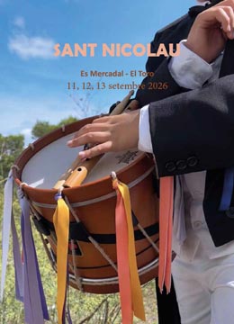 Cartel de Fiestas de Sant Nicolau 2026