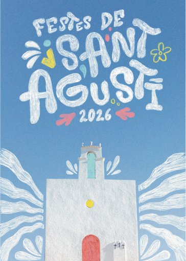Cartel de Fiestas de Sant Agustí 2026